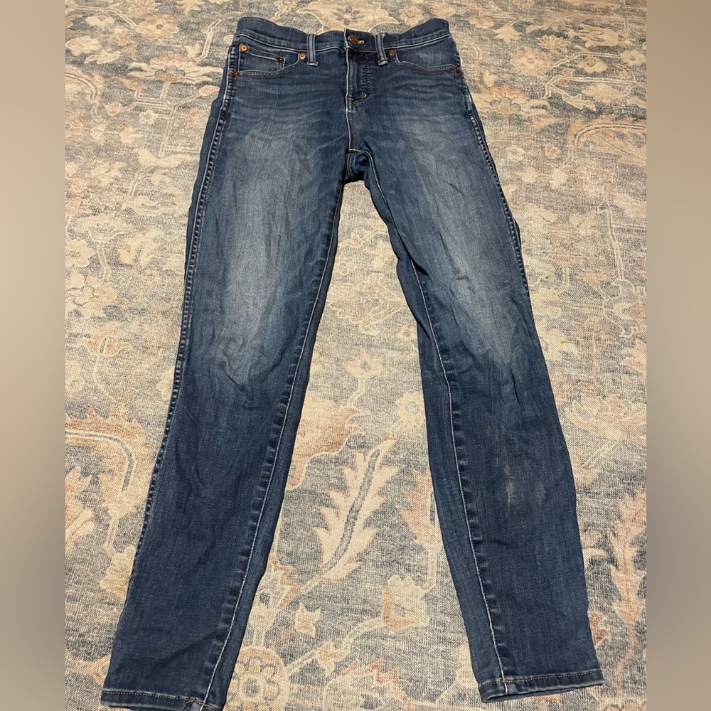 Madewell 10 inch high rise skinny jeans size 26